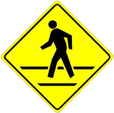 sign dmv traffic test virginia road pedestrian va safety crossing bicycle practice way